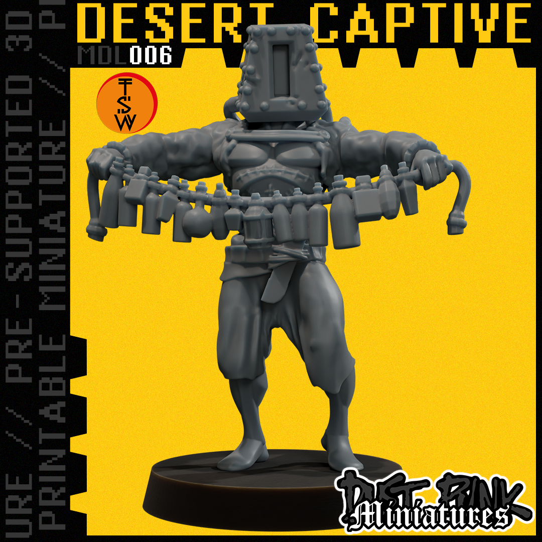 MDL006 DESERT CAPTIVE [PRE-SUPPORTED]